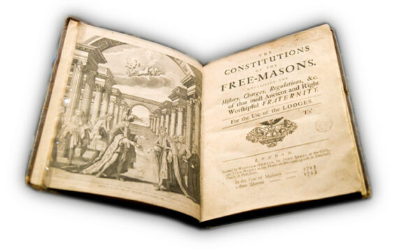 Původní Andersenova Konstituce 1734